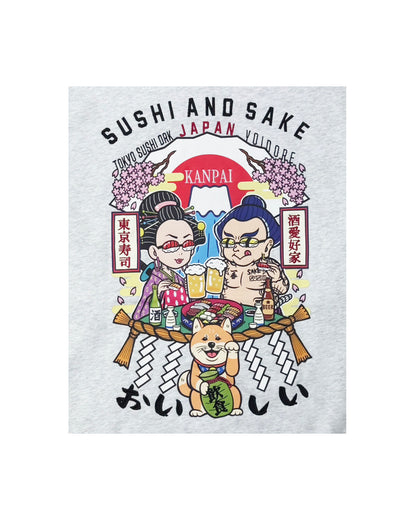 【YOIDORE】 東京スシダラケ コラボ クルーネックスウェット (845611)