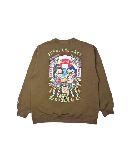 【YOIDORE】 東京スシダラケ コラボ クルーネックスウェット (845611)