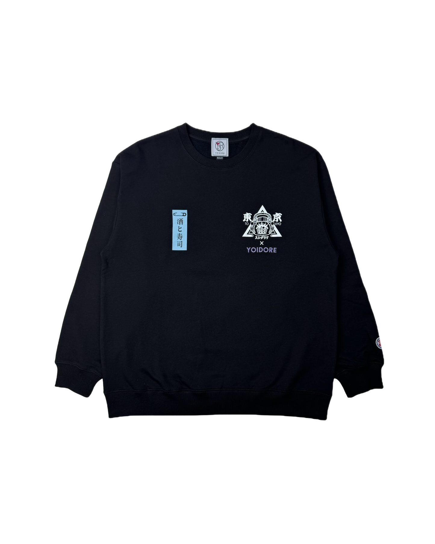 【YOIDORE】 東京スシダラケ コラボ クルーネックスウェット (845611)