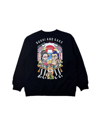 【YOIDORE】 東京スシダラケ コラボ クルーネックスウェット (845611)