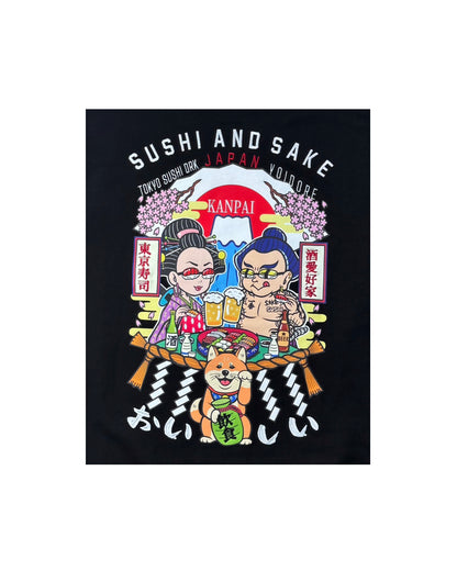 【YOIDORE】 東京スシダラケ コラボ クルーネックスウェット (845611)