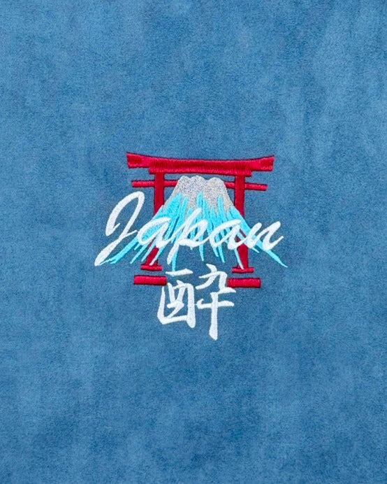 【YOIDORE】 スカ刺繍 スエードタッチ クルーネック (845617)