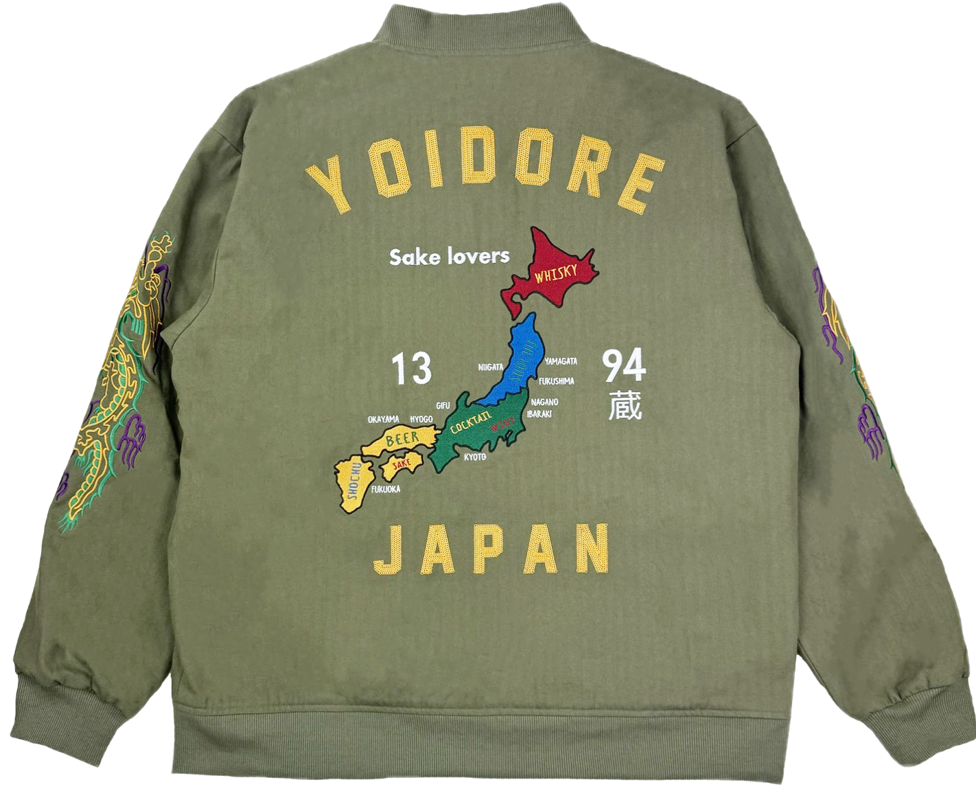 【YOIDORE】 JAPANスーベニア リバーシブルジャケット (845402)