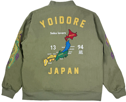 【YOIDORE】 JAPANスーベニア リバーシブルジャケット (845402)