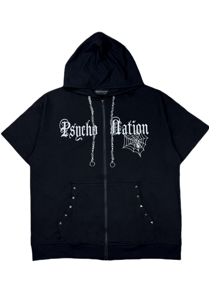 【PSYCHO NATION】× 寝田ルネ  ゾンビZIPパーカー (725206)