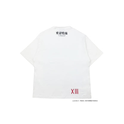 【P.N UNDERGROUND×東京喰種】鈴屋什造ダメージ TEE (735622)