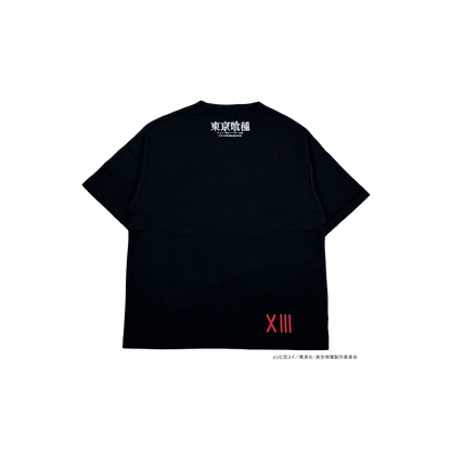 【P.N UNDERGROUND×東京喰種】鈴屋什造ダメージ TEE (735622)