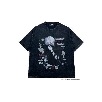 【P.N UNDERGROUND×東京喰種】金木研ダメージ TEE (735620)