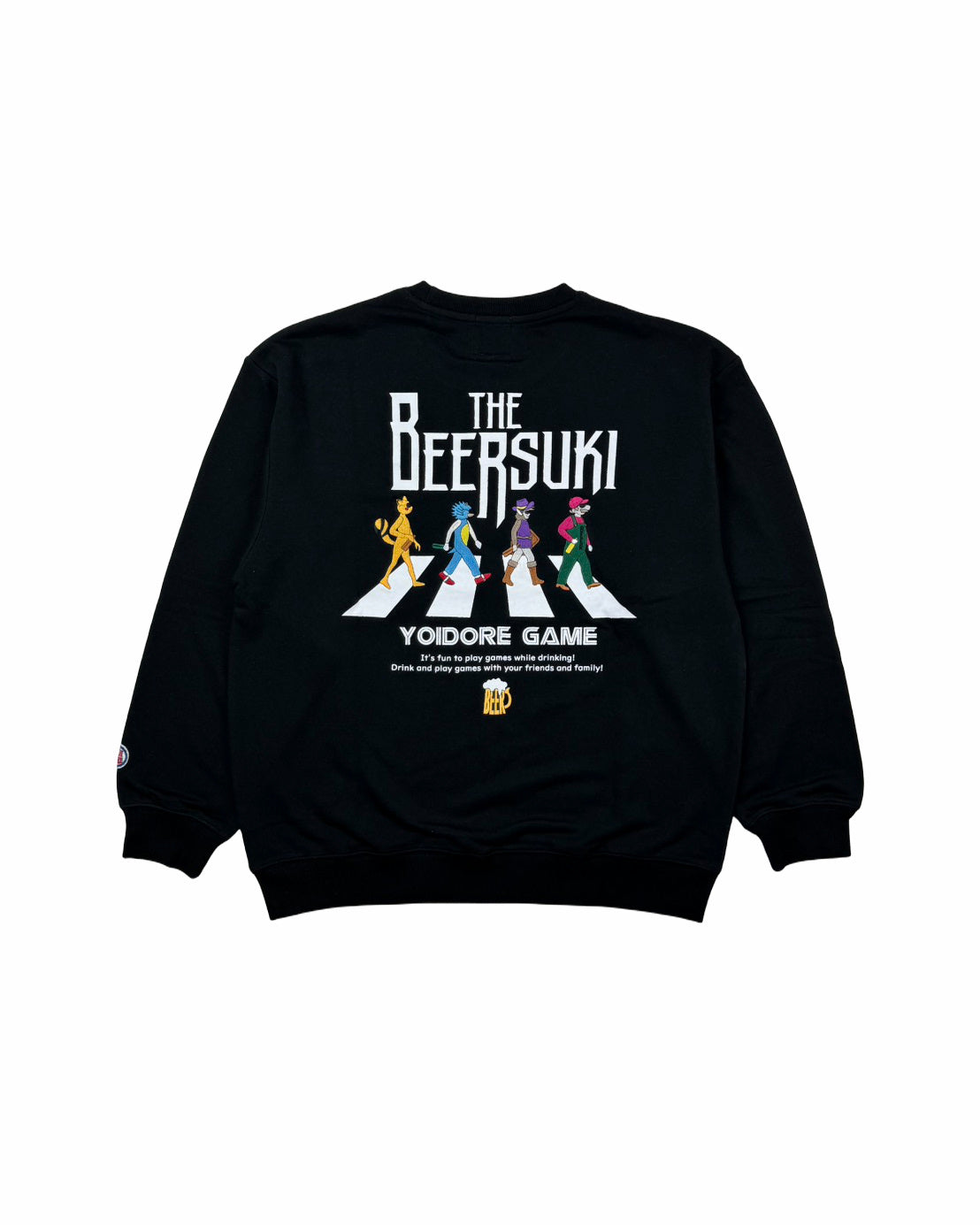 【YOIDORE】BEER SUKI クルーネックスウェット (845607)