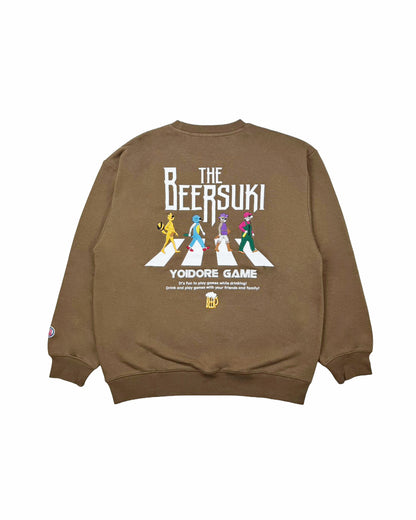 【YOIDORE】BEER SUKI クルーネックスウェット (845607)