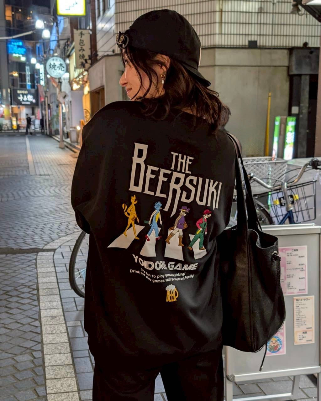 【YOIDORE】BEER SUKI クルーネックスウェット (845607)