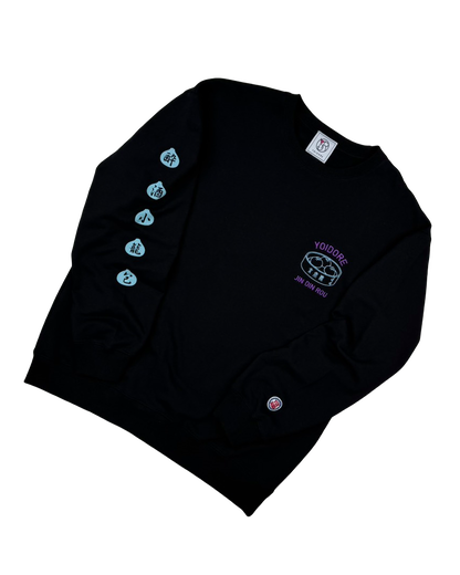 【YOIDORE】ジンディンロウ コラボ クルーネックスウェット (816604)