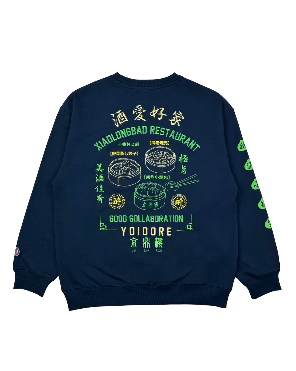 【YOIDORE】ジンディンロウ コラボ クルーネックスウェット (816604)