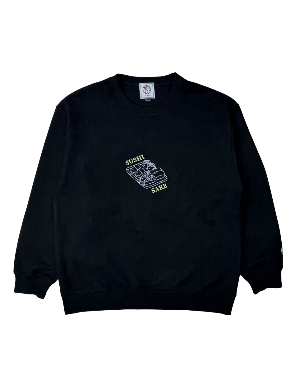 【YOIDORE】 鮨と酒 スエードタッチ クルーネック (816606)