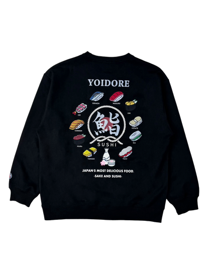 【YOIDORE】 鮨と酒 スエードタッチ クルーネック (816606)