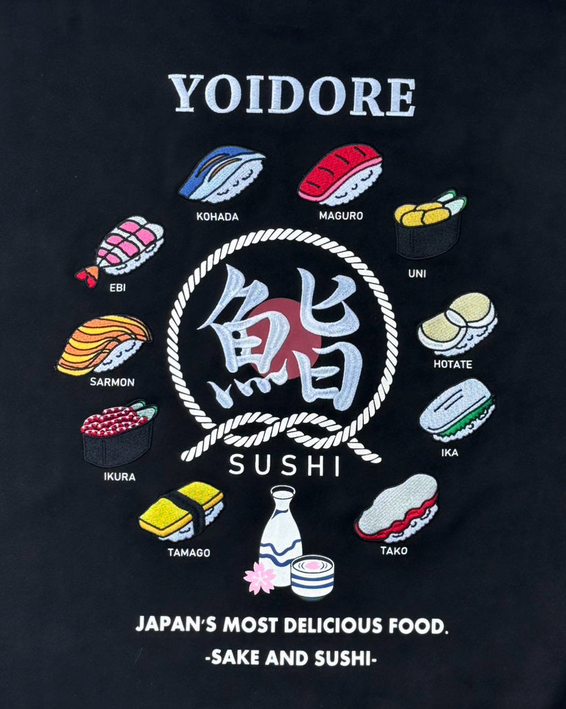 【YOIDORE】 鮨と酒 スエードタッチ クルーネック (816606)