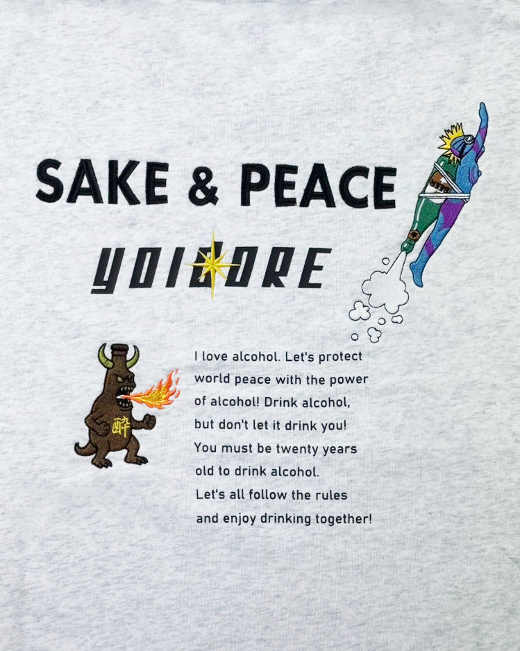 【YOIDORE】SAKE&PEACE クルーネックスウェット (816602)