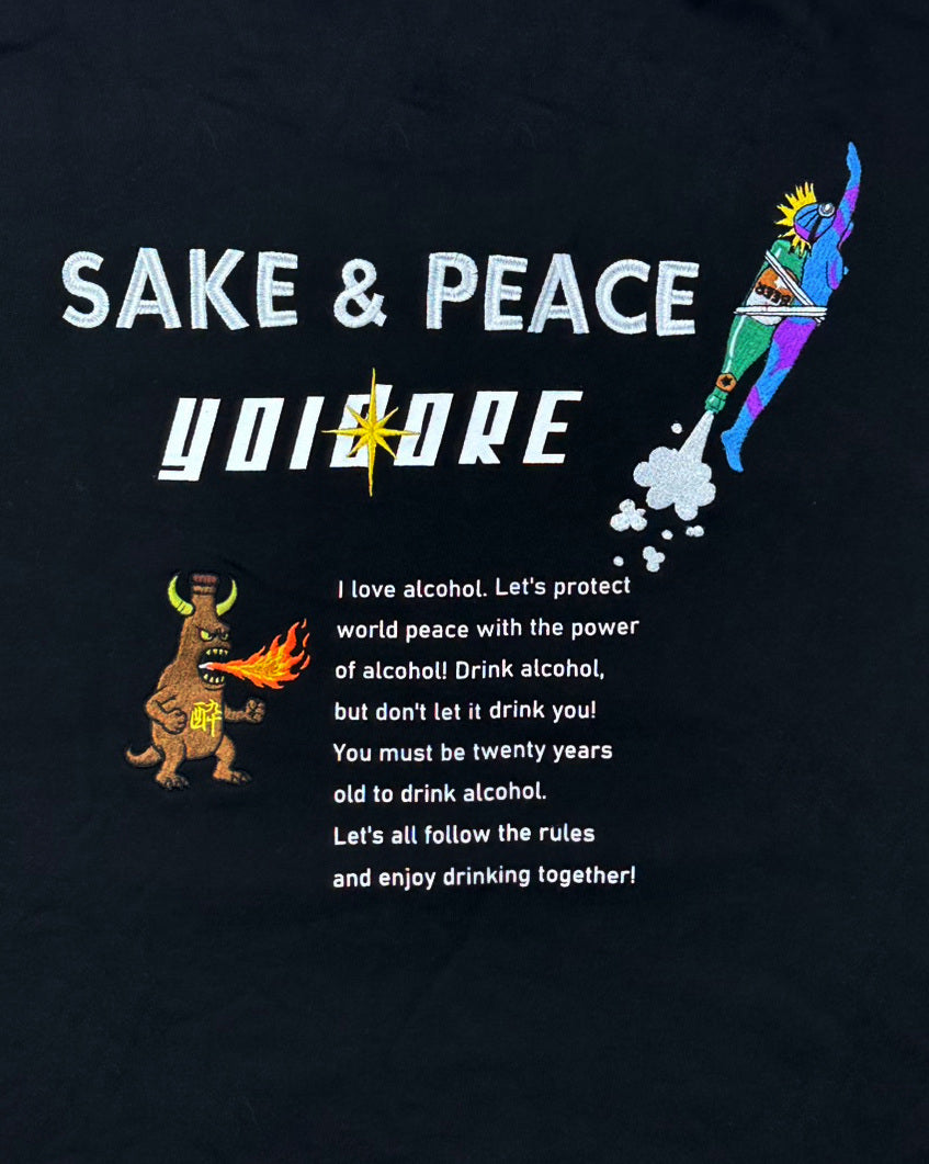 【YOIDORE】SAKE&PEACE クルーネックスウェット (816602)