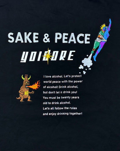 【YOIDORE】SAKE&PEACE クルーネックスウェット (816602)