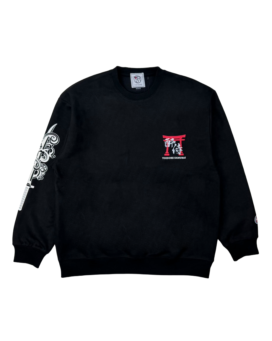 【YOIDORE】 酔い侍 スエードタッチ クルーネック (816605)