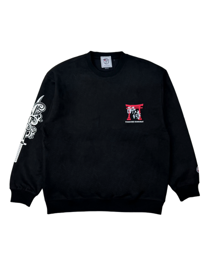 【YOIDORE】 酔い侍 スエードタッチ クルーネック (816605)