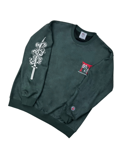 【YOIDORE】 酔い侍 スエードタッチ クルーネック (816605)