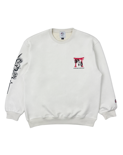 【YOIDORE】 酔い侍 スエードタッチ クルーネック (816605)