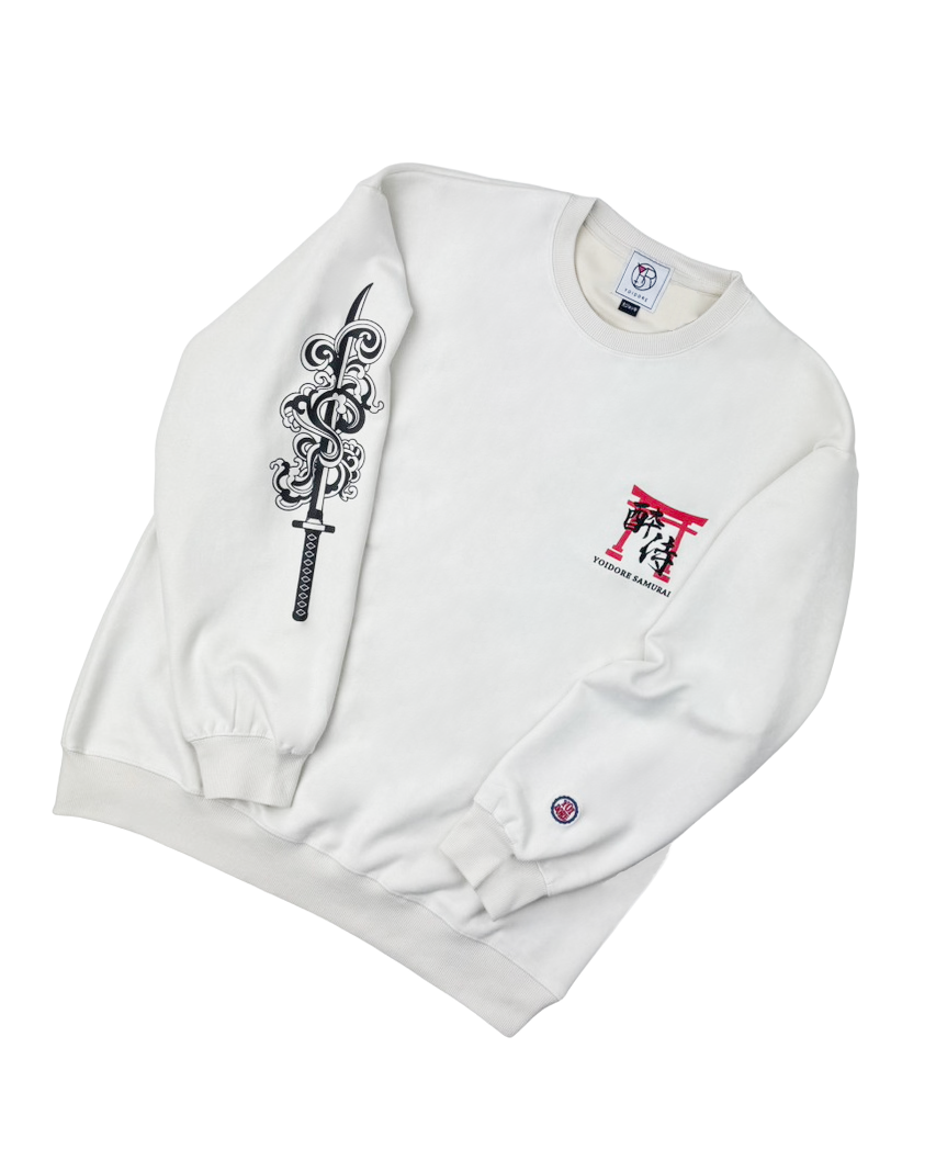【YOIDORE】 酔い侍 スエードタッチ クルーネック (816605)