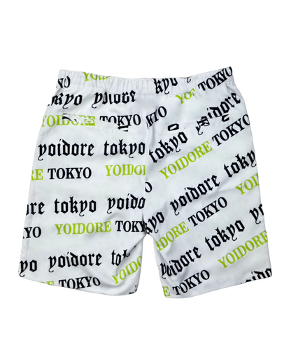 【YOIDORE】酒総柄 リバーシブルショートパンツ(826004)