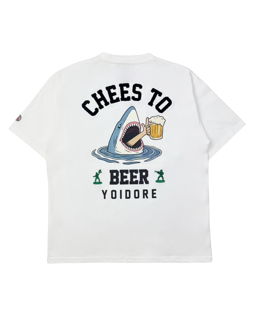 【YOIDORE】サメ乾杯 ポケット TEE (826203)
