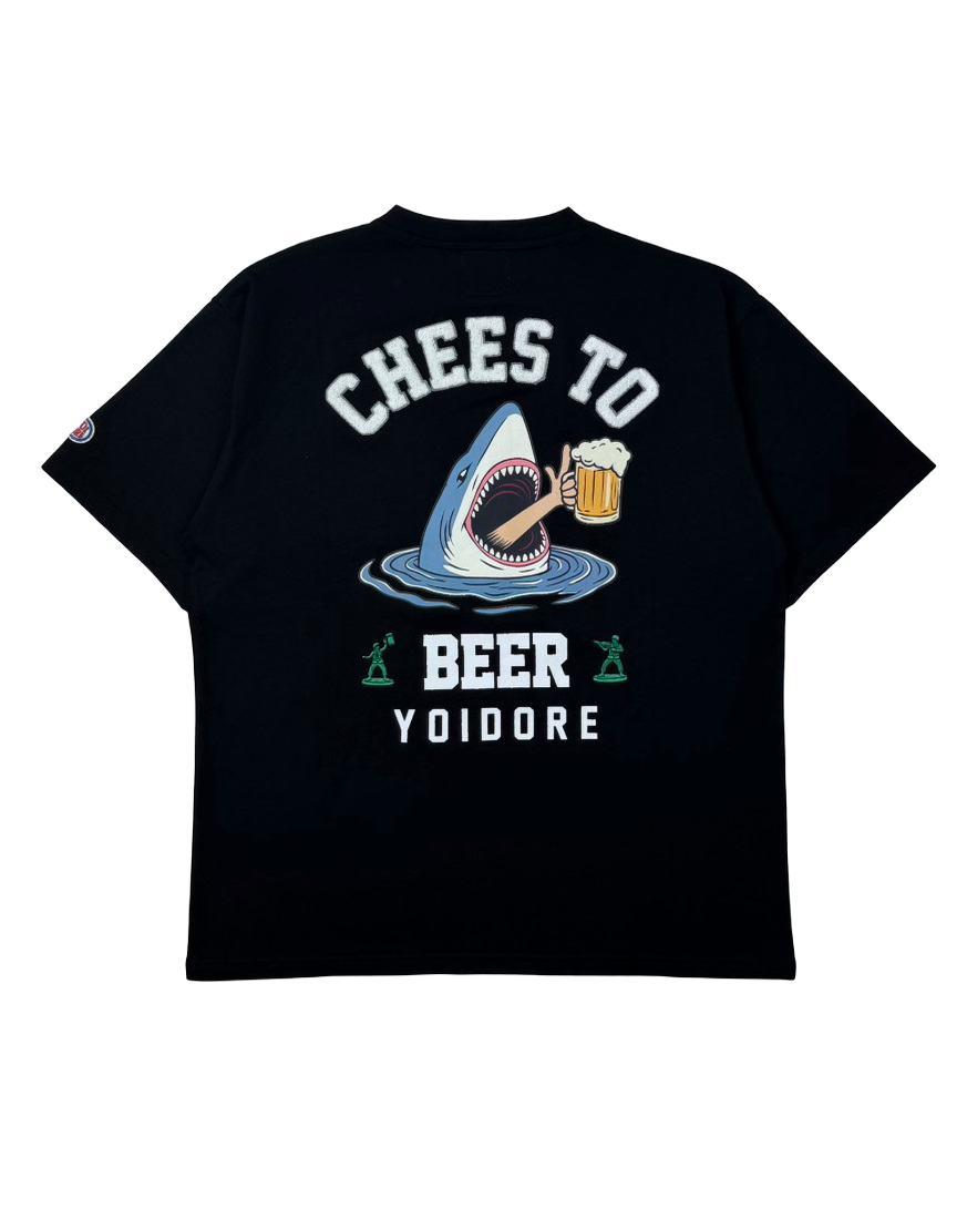 【YOIDORE】サメ乾杯 ポケット TEE (826203)