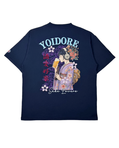 【YOIDORE】 ビール好き着物女子 TEE (826217)