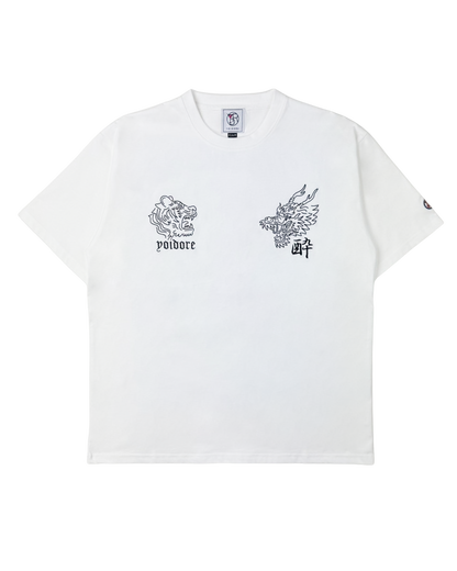 【YOIDORE】龍と虎 スカJAPAN TEE (826213)