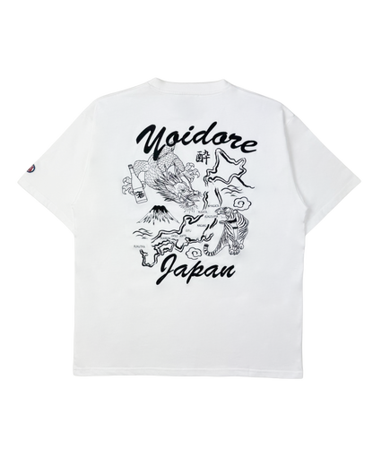 【YOIDORE】龍と虎 スカJAPAN TEE (826213)
