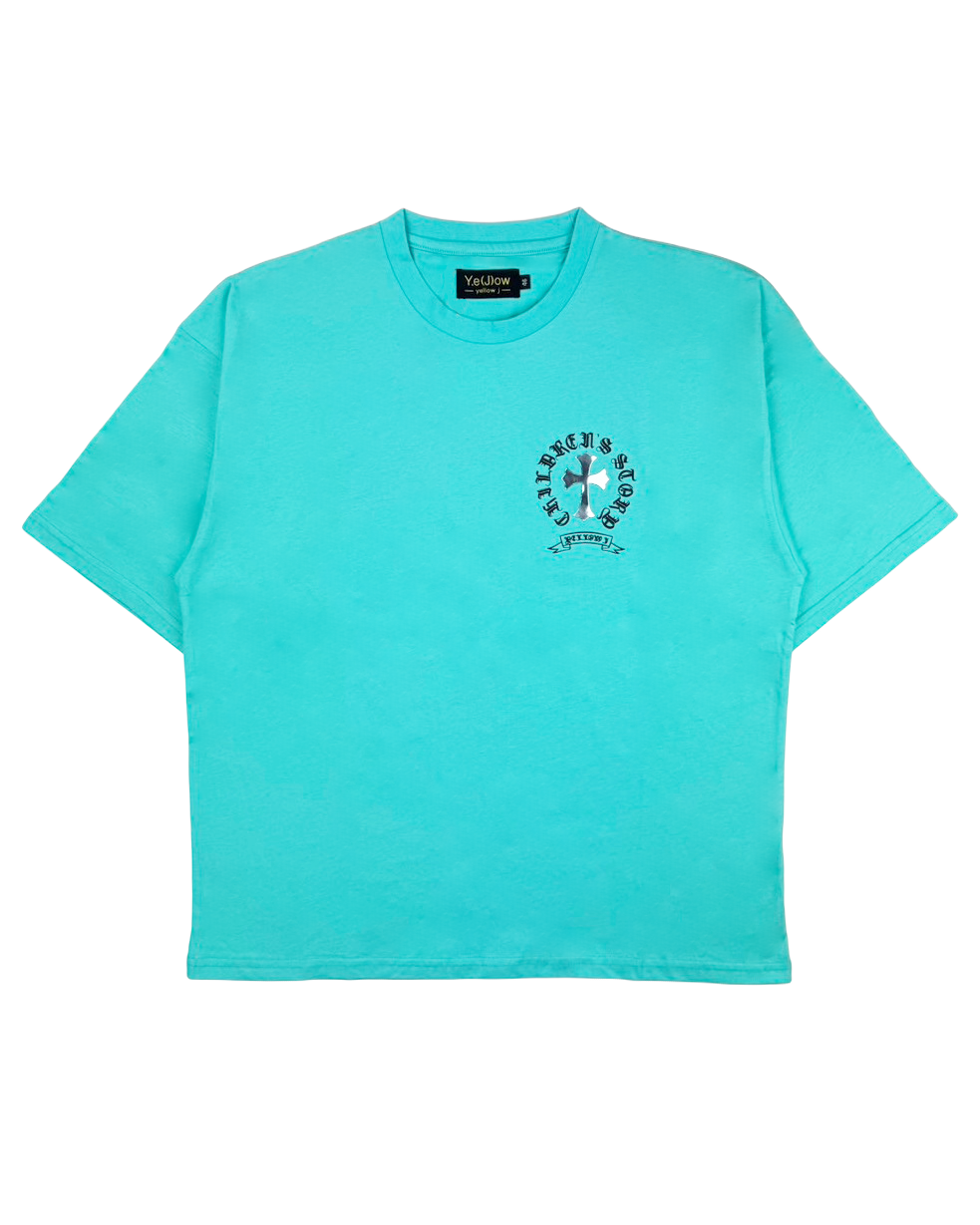 【Y.e(J)ow】シルバークロス TEE (116604)