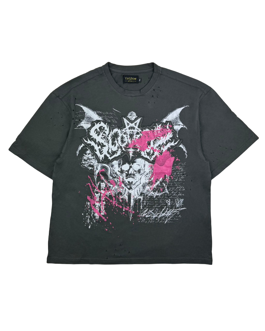 【Y.e(J)ow】ショットガン デスアート TEE (116402)