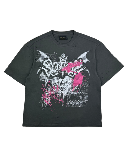 【Y.e(J)ow】ショットガン デスアート TEE (116402)