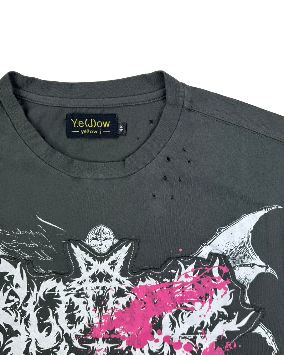 【Y.e(J)ow】ショットガン デスアート TEE (116402)