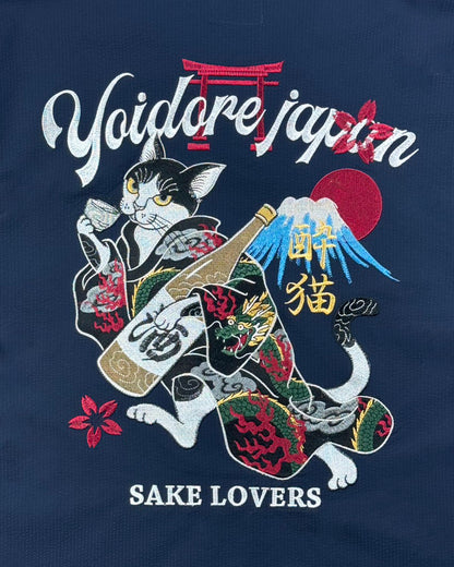 【YOIDORE】酔い猫 JAPAN シャツ (826000)