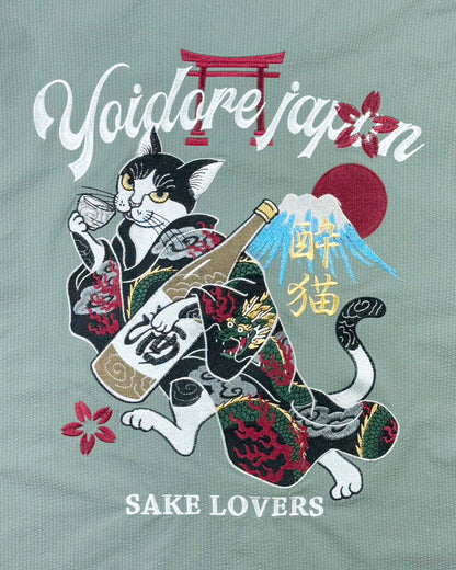 【YOIDORE】酔い猫 JAPAN シャツ (826000)