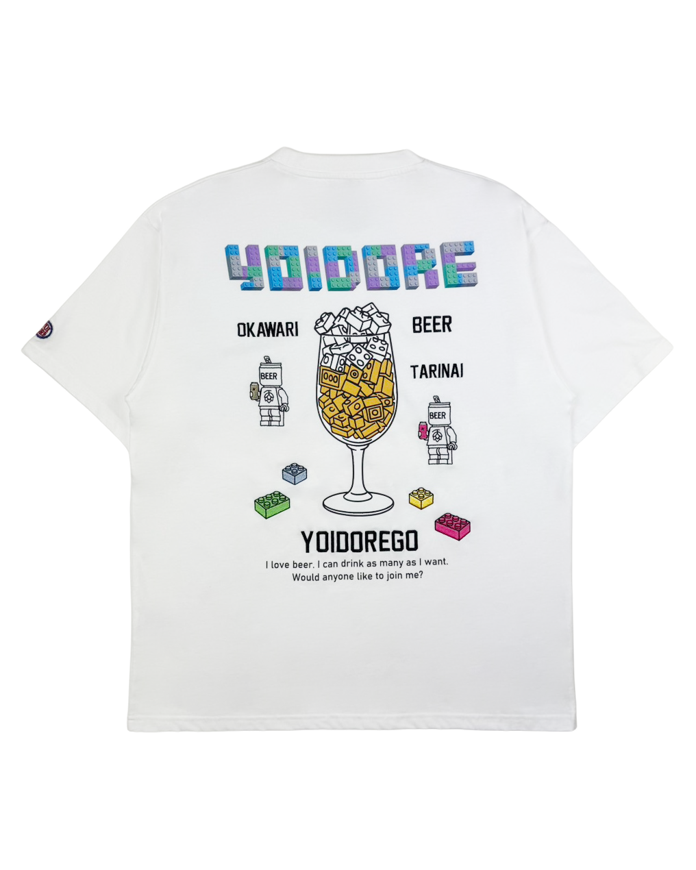 【YOIDORE】ブロックビール TEE (826210)