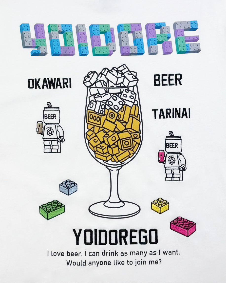【YOIDORE】ブロックビール TEE (826210)