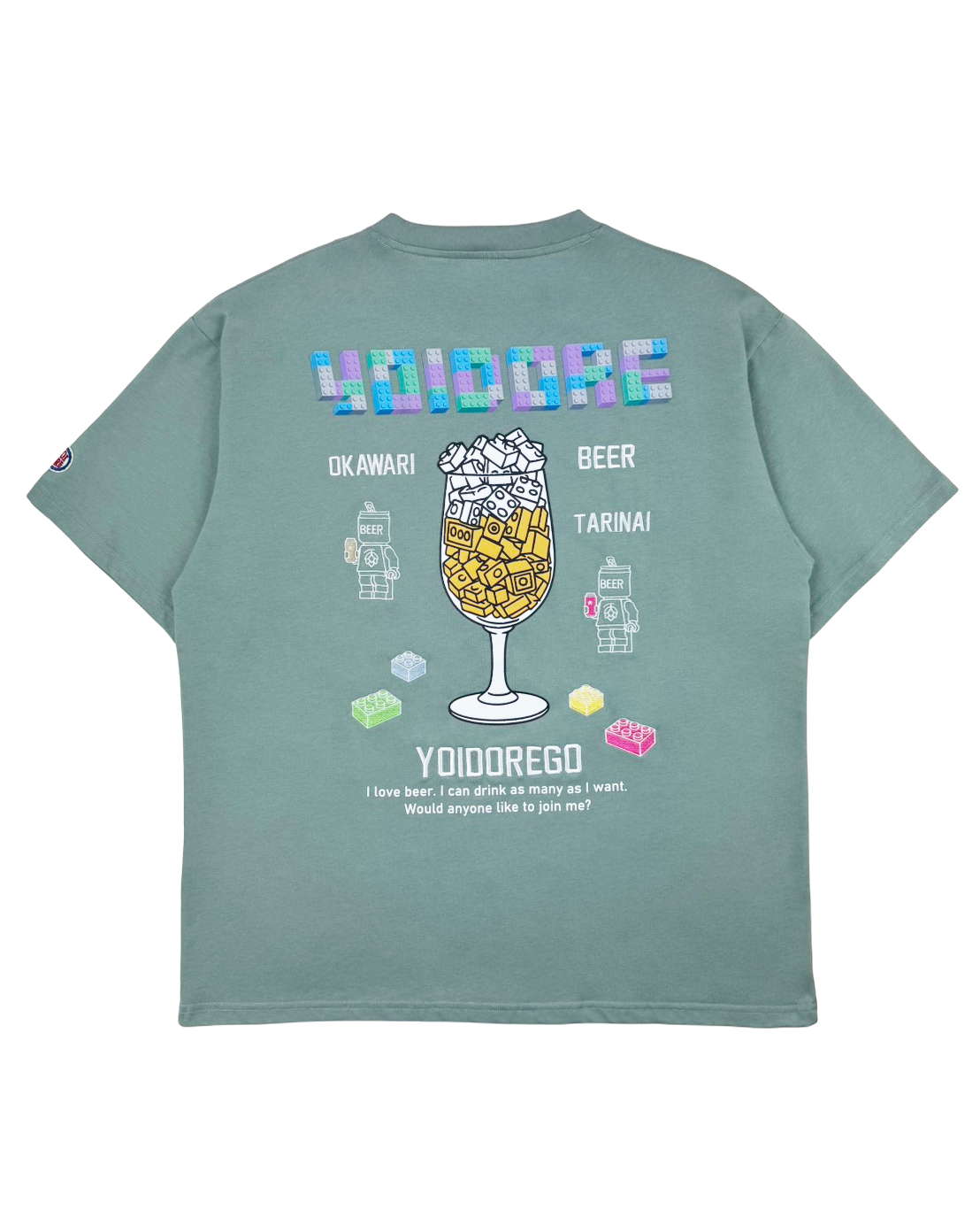 【YOIDORE】ブロックビール TEE (826210)