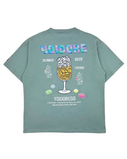 【YOIDORE】ブロックビール TEE (826210)
