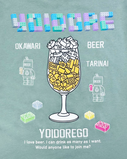 【YOIDORE】ブロックビール TEE (826210)
