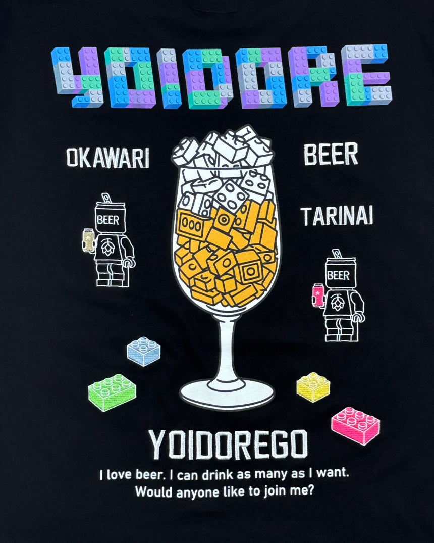 【YOIDORE】ブロックビール TEE (826210)