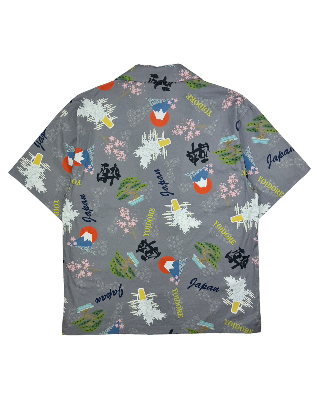 【YOIDORE】酒 JAPAN 総柄シャツ (826001)