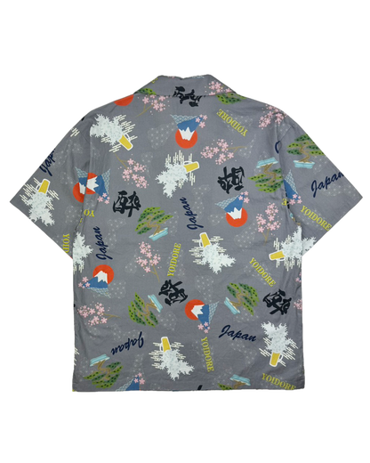 【YOIDORE】酒 JAPAN 総柄シャツ (826001)
