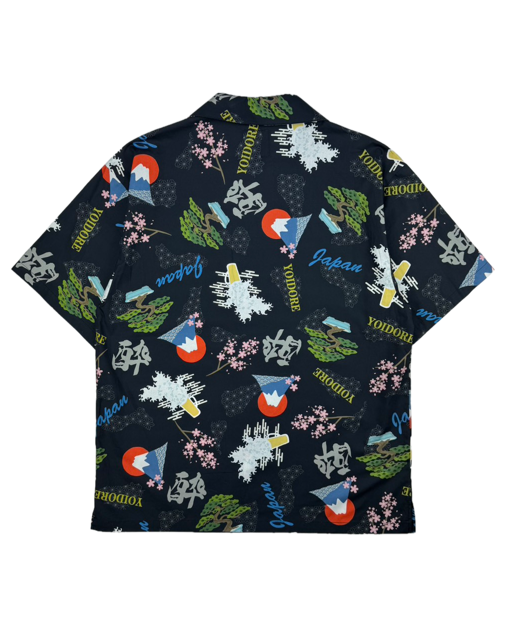 【YOIDORE】酒 JAPAN 総柄シャツ (826001)