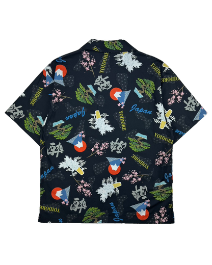 【YOIDORE】酒 JAPAN 総柄シャツ (826001)